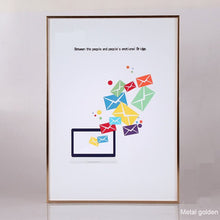 Load image into Gallery viewer, Wall Mounted Aluminium Frame