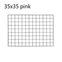 Load image into Gallery viewer, Grid Photo Wall Metal Wire Board Mesh