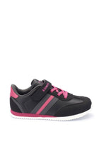 Load image into Gallery viewer, SarEn Black Girls Sneaker