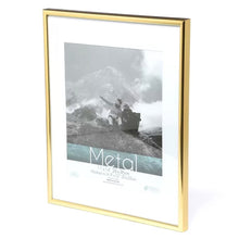 Load image into Gallery viewer, Picture Frame Metal Golden Photo